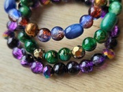 Zestaw bransoletek handmade – eleganckie, imprezowe, unikatowe