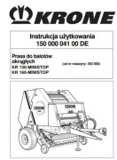 Instrukcja obsługi prasy Krone 130, 160 PL