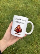 Kubek biały 330 ml codziennie rano mówię sobie