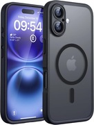 Etui do iPhone'a 16, Kompatybilne z MagSafe. Czarny