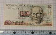 Banknot UNC Brazylia 50
