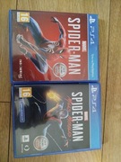 Zestaw gier Spiderman i Spiderman Miałeś Morales wersję PL.