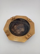 Stara popielniczka mosiądz