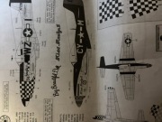Mustang P-51D -model do sklejania skala 1/48