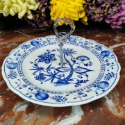 Etażerka / patera / duży talerz - 26 cm - Wzór cebulowy - Triptis #2