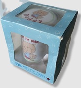 Mothercare ceramiczny kubek z pokrywką Hugs for Daddy 330ml