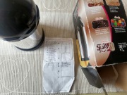 Tarka do sera itp. Z pojemnikiem i dodatkowa dyszą