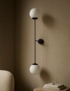 Podwójny dekoracyjny kinkiet na dwie żarówki, lampa wisząca