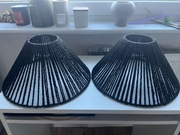 Dwa czarne klosze - 36cm