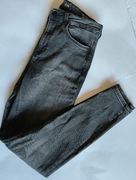 C&A jeansy skinny popiel 38