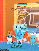 Los combinationas 172.5mln/s