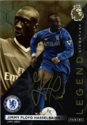 PANINI JIMMY FLOYD HASSELBAINK LEGEND SIGNATURE CHELSEA PREMIER LEAGUE 2024