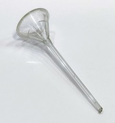 Szklany lejek - szkło laboratoryjne