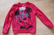 Nowa bawełniana bluza 128 Myszka Minnie Xmas czerwona