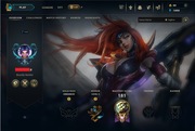 Konto LOL League of legends EUW Iron MMR 30 Skinów 88 Postaci 163 LVL