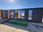 Tiny house dom kontenerowy idealny dla powodzian 6 osobowy wykończony 