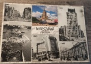 Warszawa - Pałac Kultury i Nauki, kontra 1945