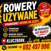 Rowery używane, różne modele, rozmiary, gotowe do jazdy!
