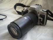 Aparat MINOLTA 505si z obiektywem 75-200mm/4,5 AF analog