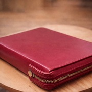 Pismo Święte Biblia Uwspółcześniona Gdańska (UBG) Skóra HANDMADE.  