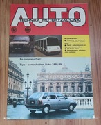 Magazyn Auto technika luty 1989 AZLK 141 ALEKO. FIAT 132 128 Autobusy 