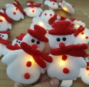 Lampki led bałwanki 