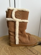 Michael Kors Sherpa śniegowce wełna owcza 37