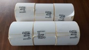 6 rolek Etykiety termiczne samoprzylepne 80x100x500