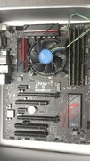 Płyta główna ATX MSI B150 GAMING M3+I7 6700K +24gb ddr4
