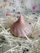 Świeca sojowa ozdobna handmade zapakowana na prezent upominek