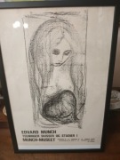 Edward Munch plakat z Munch Muzeum 