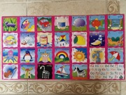 Puzzle alfabet angielski bardzo duże