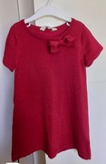 Brokatowa sukienka dla dziewczynki,H&M, rozmiar 122/128