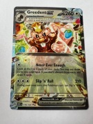 POKEMON KARTA GREEDENT EX OBSIDIAN FLAME OBF 179/197