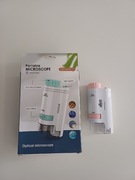 Mini Mikroskop Dla Dzieci, Kieszonkowy, Różowy 80-200x