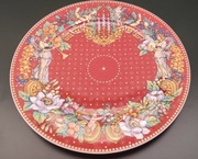 PATERA TALERZ ROSENTHAL VERSACE Le Reve de Noel 1998 31cm