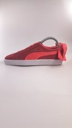 Sneakersy Puma różowe z kokardą Suede Bow Jr damskie adidasy r. 38