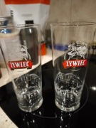 Zestaw 2 szklanek do piwa z logo Żywiec