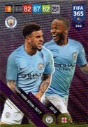 PANINI FIFA 365 2019  MULTIPLE WALKER STERLING MANCHESTER 343
