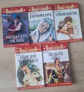 Margit Sandemo Zbłąkane serca zestaw pięciu książek 