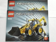 Instrukcja Lego Technic 8069 koparka sama instrukcja