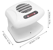 Suszarka do paznokci na powietrze do obu rąk i stóp. Moc 300 W. 