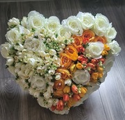 Serce 55/55 cm. Możliwość zmiany napisy lub usunięcia go. 