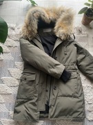 Puchowa parka khaki Calvin Klein 