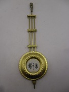 STARE WAHADŁO RUSZTOWE DO ZEGARA WISZĄCEGO 19 CM.