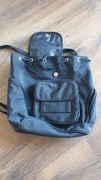 Elegancki czarny plecak / torba, uniseks