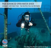 Kurs Nurkowania PADI Advanced OWD – AOWD (Teoria) – e-learning PADI