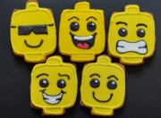 Pierniczki Główki jak LEGO Pierniki na Dzień Chłopaka Dziecka Prezent  HIT