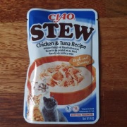 CIAO  Stew  Karma Mokra Dla Kota Zupka Kurczak i Tuńczyk 40g