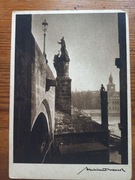 Praga, Jan Vanek 1940 widokówka